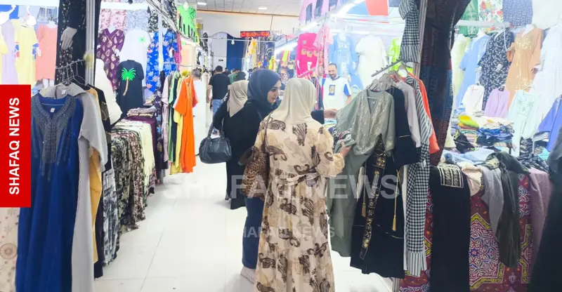 شفق نيوز..انطلاق فعاليات المهرجان المصري للتسوق الثامن في كركوك (صور)