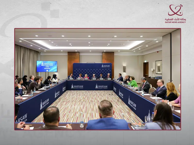 وزير الدولة بوزارة الخارجية يشارك في جلسة نقاشية بمنتدى وارسو للأمن