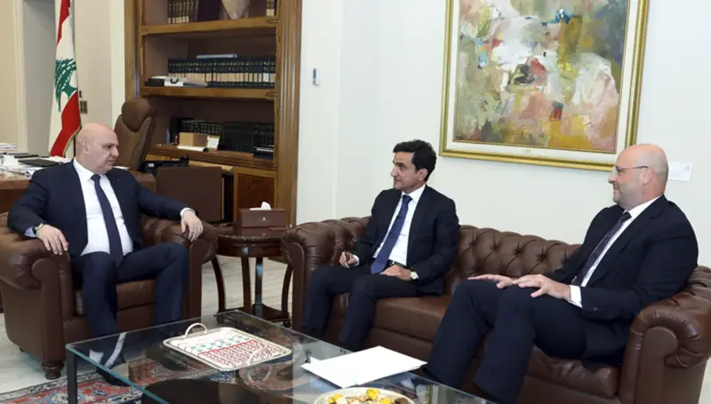 الرئيس عون يستقبل رضا جفّال: حريصون على تشجيع الاستثمار وتوفير الاستقرار