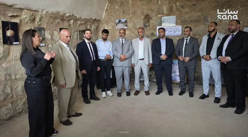 وفد شبابي من حلب يزور القنيطرة للتضامن مع أبنائها ورفض الاعتداءات الإسرائيلية