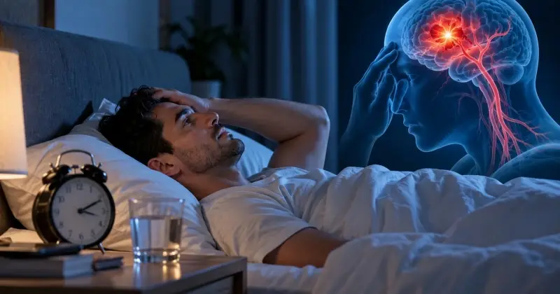 الأرق المزمن يرفع خطر الإصابة بالسكتة الدماغية.. دراسة تكشف