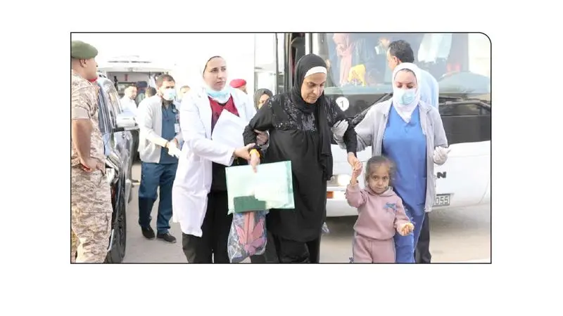 إجلاء دفعة جديدة من أطفال غـــزة للـعــلاج فــي المـمـلـكـــة