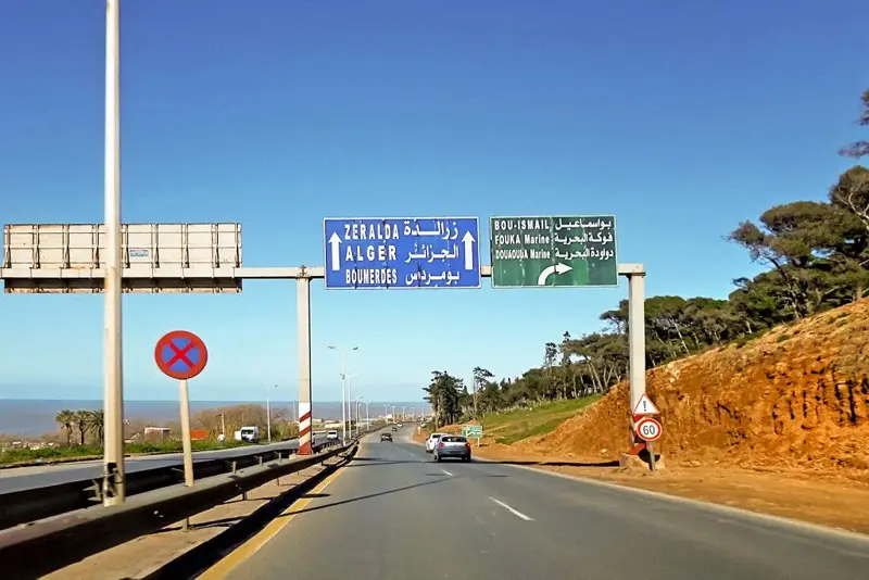 غلق مؤقت للطريق السريع الجزائر-تيبازة غدا السبت