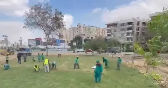 محافظ القاهرة: بدء زراعة وتشجير حديقة زهراء المعادى ضمن خطة التطوير البيئي