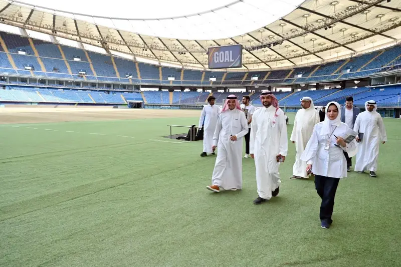 قبل «السوبر السعودي».. استاد جابر تحت الاختبار