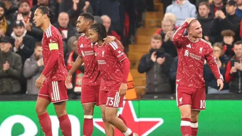ليفربول يحقق فوزًا صعبًا على فياريال في دوري أبطال أوروبا
