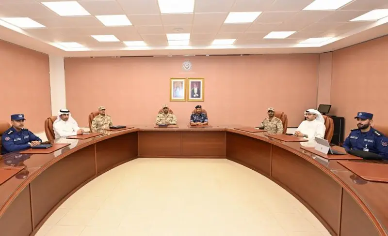 وفد كويتي يطلع على دور المركز الوطني لإدارة الحالات الطارئة