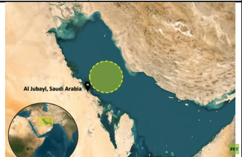 ناقلة تصاب بمقذوف مجهول قرب الجبيل بالسعودية وإجلاء طاقمها - اخبار ليبيا