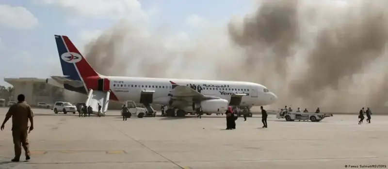 6 هجمات على عدن خلال شهر .. إرهاب الحوثي يستبيح المطارات